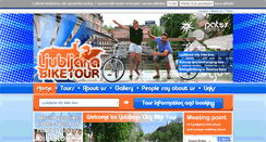 Desktop Screenshot of ljubljanabiketour.com